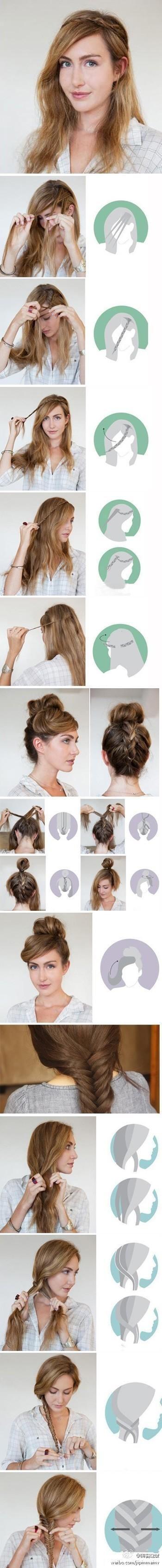 Braid Hairstyle Tutorials (great gallery)