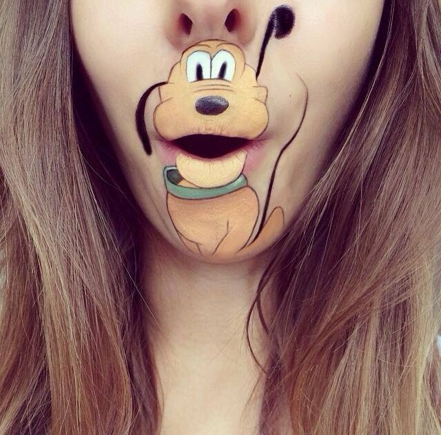 Makeup Artist Turns Her Lips Into Cute Cartoon Characters: 52 amazing photos