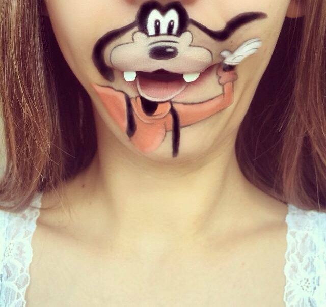 Makeup Artist Turns Her Lips Into Cute Cartoon Characters: 52 amazing photos