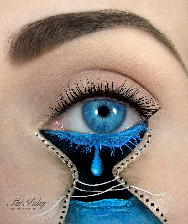 Creative Eye Makeup Illustrations by Tal Peleg