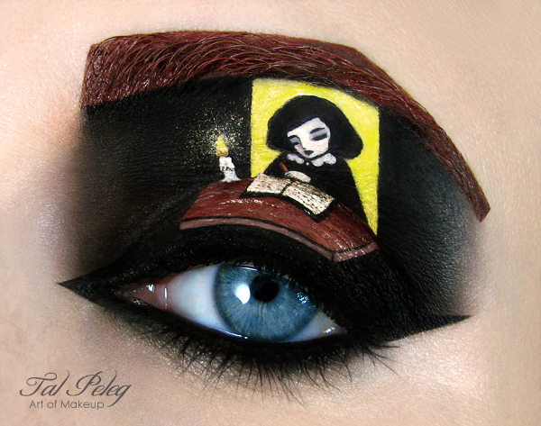 Creative Eye Makeup Illustrations by Tal Peleg