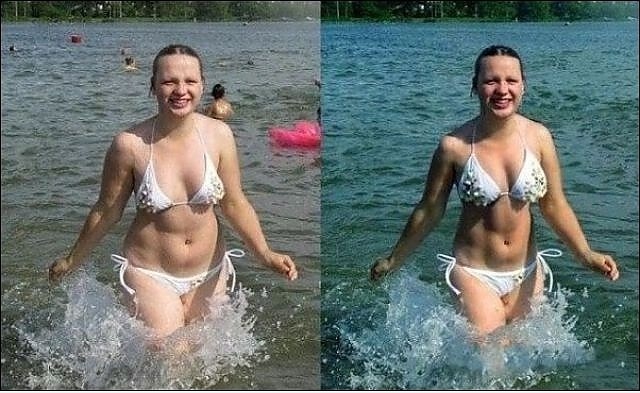 21 Shocking Photoshop Before and After Photos