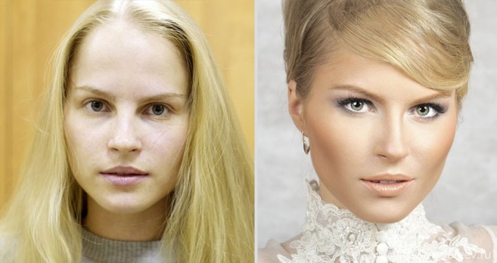 Amazing Before and After Makeup Photos by Vadim Andreev