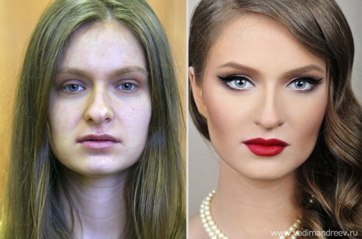 Amazing Before and After Makeup Photos by Vadim Andreev