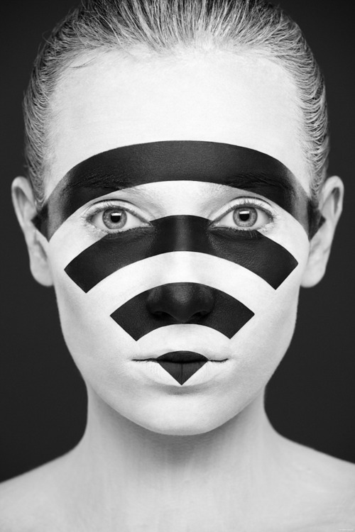 Amazing Face Paintings by Valeriya Kutsan (gallery)