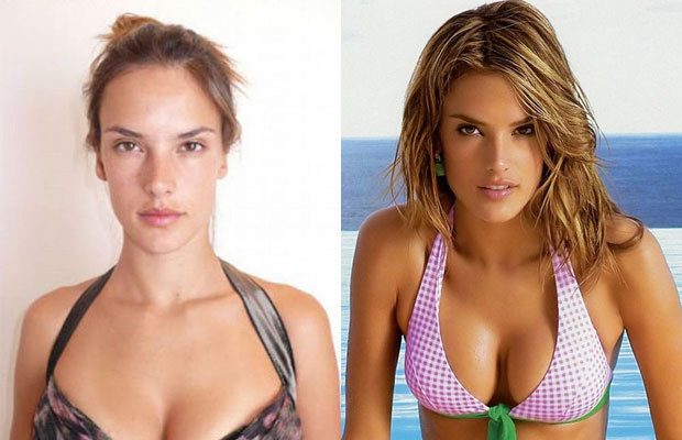30 Photos of Supermodels Without Makeup