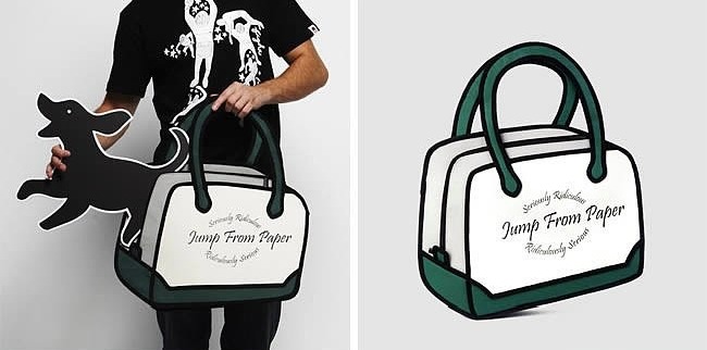 These Cartoon Bags Look Photoshopped, But They’re Totally Real