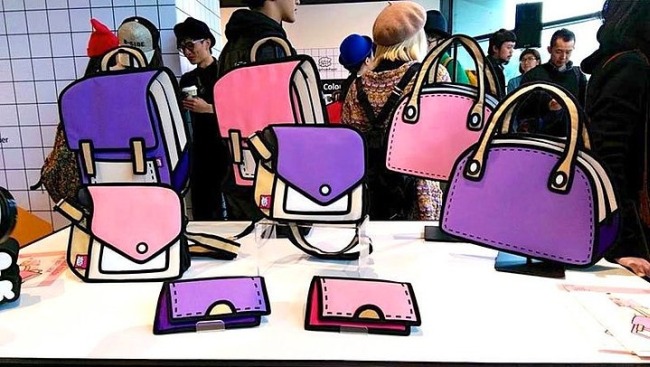 These Cartoon Bags Look Photoshopped, But They’re Totally Real