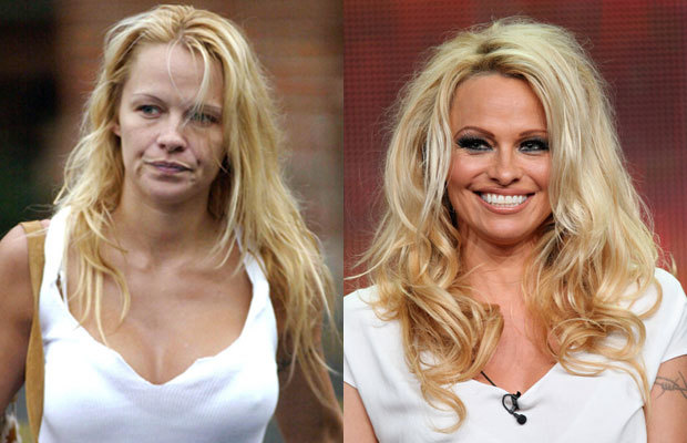 30 Shocking Photos of Hot Celebrities Without Makeup or Photoshopp