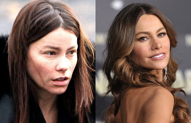 30 Shocking Photos of Hot Celebrities Without Makeup or Photoshop