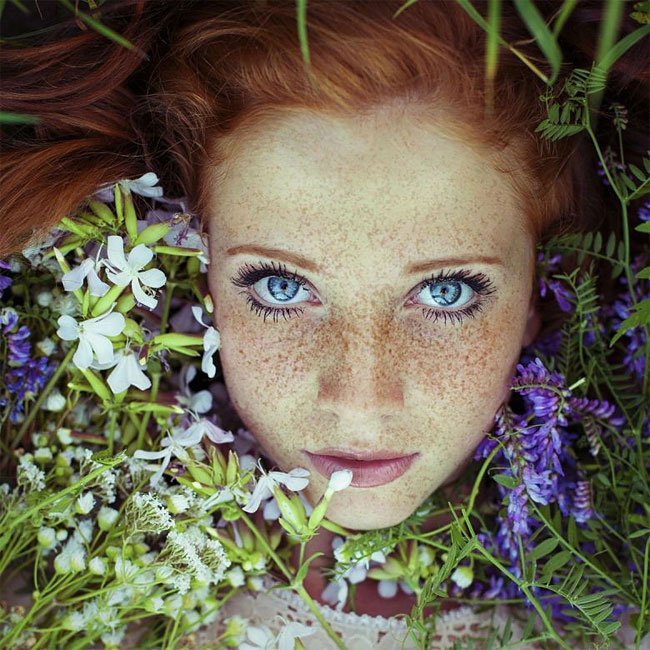 14 Stunning Redhead Portraits by Maja Topcagic