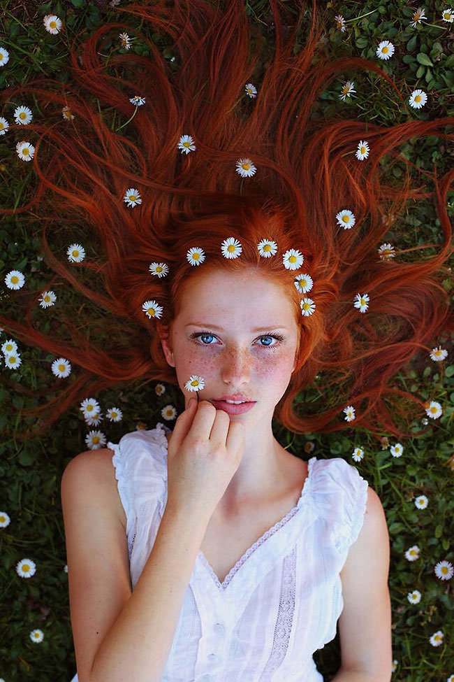 14 Stunning Redhead Portraits by Maja Topcagic