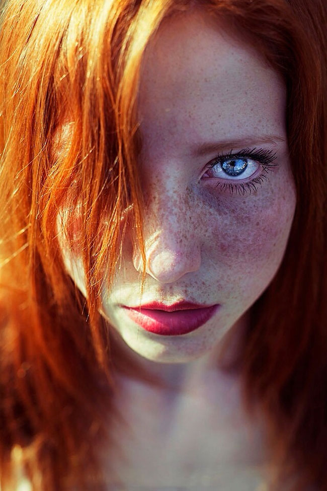 14 Stunning Redhead Portraits by Maja Topcagic