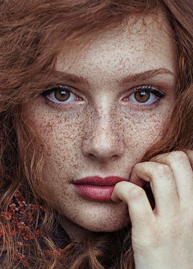 14 Stunning Redhead Portraits by Maja Topcagic