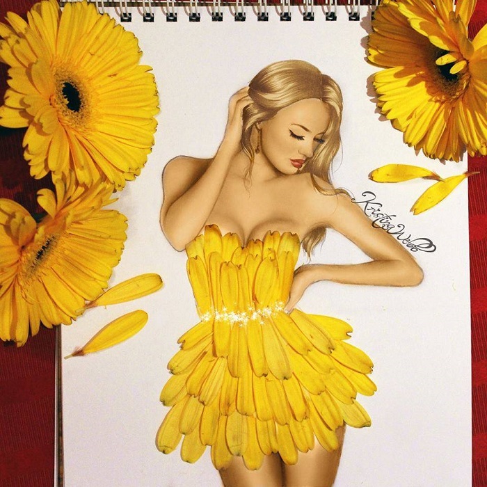 GALLERY: 19-Year-Old Artist Uses Real-Life Objects To Complete Her Illustrations