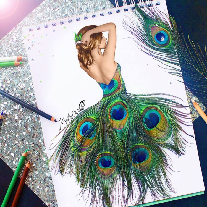 GALLERY: 19-Year-Old Artist Uses Real-Life Objects To Complete Her Illustrations