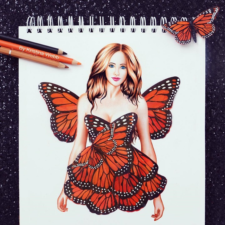 GALLERY: 19-Year-Old Artist Uses Real-Life Objects To Complete Her Illustrations