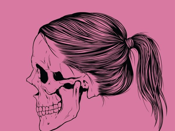 Skull Girls Hairstyles, Digital Art.