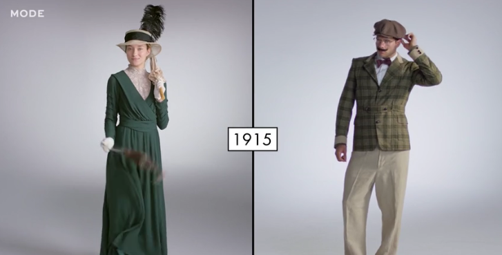 100 Years of Fashion: Gals vs Guys