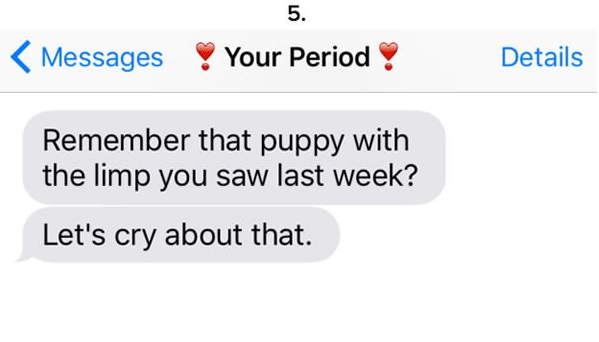 15 Incredibly B*tchy Texts Your Period Would Send You