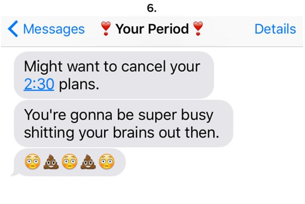 15 Incredibly B*tchy Texts Your Period Would Send You