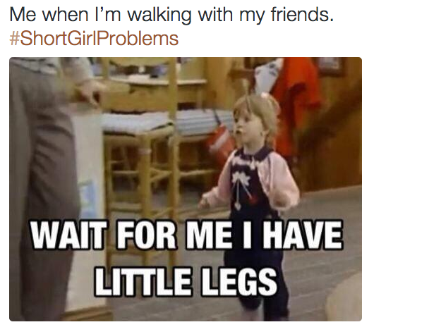 21 Photos Short Girls Will Definitely Relate To