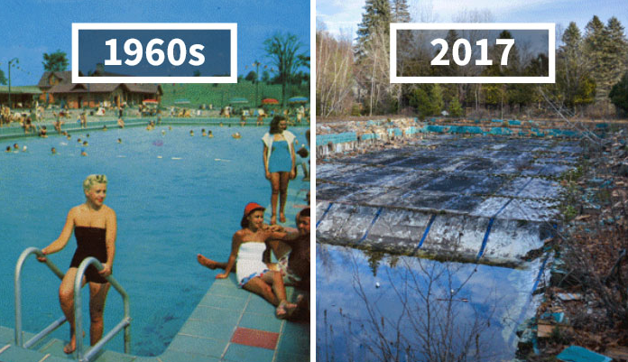 Photographer Finds Locations Of 1960s Postcards To See How They Look Today, And The Difference Is Unbelievable