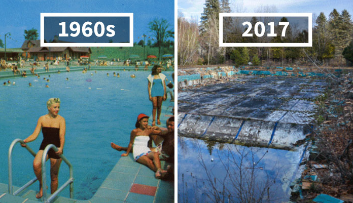 Photographer Finds Locations Of 1960s Postcards To See How They Look Today,  And The Difference Is Unbelievable
