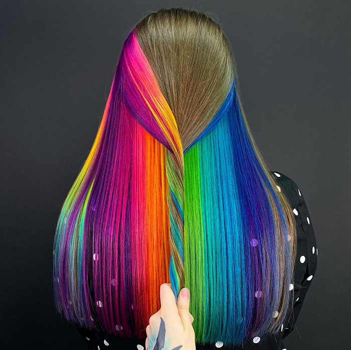 21 Low-Key Ways To Add Color To Your Hair