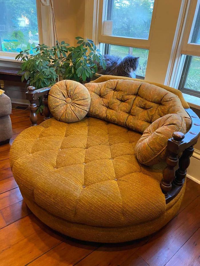 Not Necessarily A ‘Find’ But Today My Uncle Gave Me This Chair, Which He Got From His Uncle Years Ago, Who I Believe Bought It In The 60s Or 70s. I’ve Loved This Chair Since I Was A Child And Was So Excited When He Offered It To Me