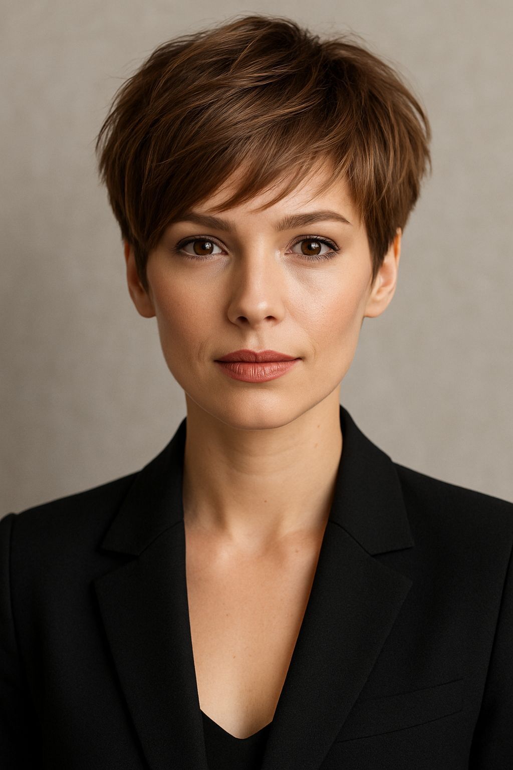 Bixie cut short haircut between bob and pixie hairstyle 2026