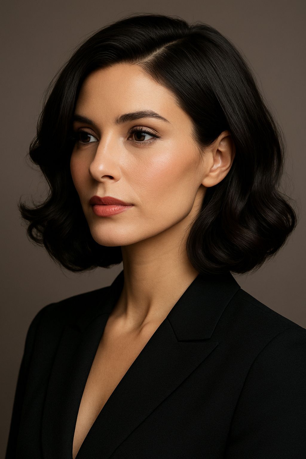 Butterfly cut dark hair elegant sophisticated layers 2026