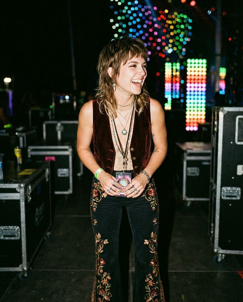 Modern mullet festival backstage bohemian 2026