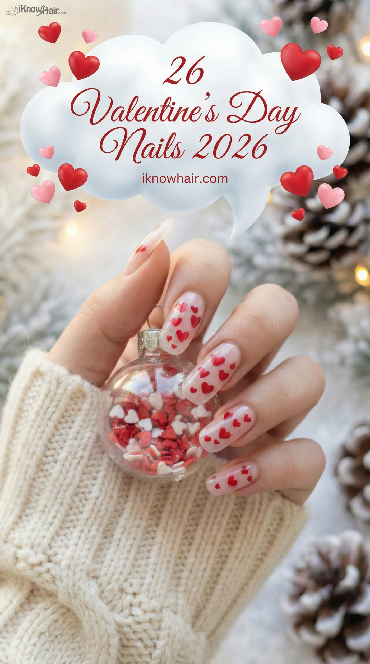 Valentine's Day Nail Art 2026 - Featured