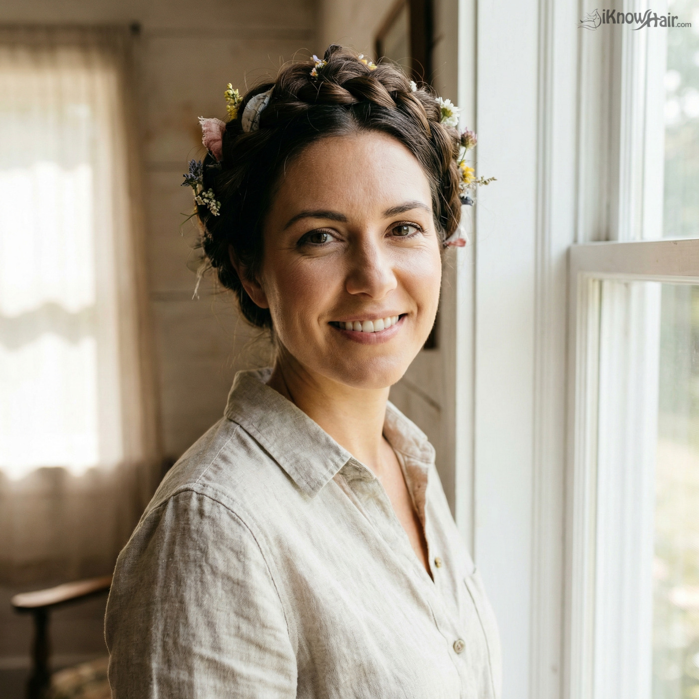 Beautiful DIY hairstyle tutorial