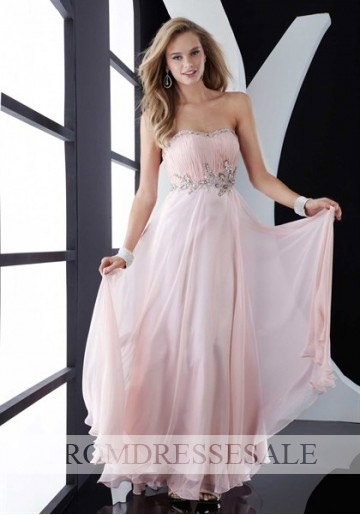 Pink Color Prom Dress